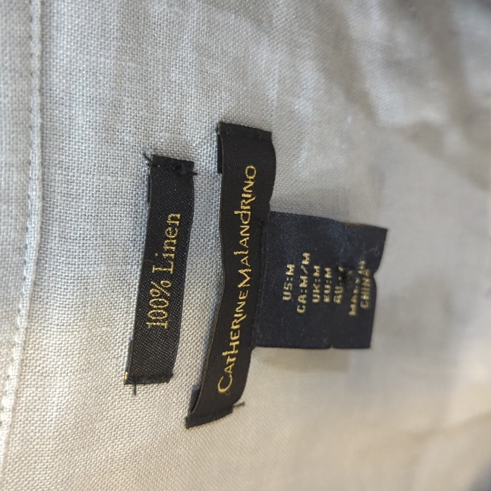 Linen Wrap Coat - image 2